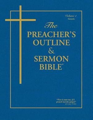 Image du vendeur pour The Preacher's Outline & Sermon Bible - Vol. 1 : Genesis (1-11): King James Version mis en vente par AHA-BUCH GmbH