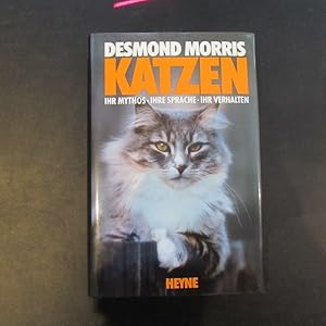 Bild des Verkufers fr Katzen - ihr Mythos, ihre Sprache, ihr Verhalten. zum Verkauf von Bookstore-Online