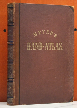 Meyer`s Handatlas der neuesten Erdbeschreibung in 100 Karten. Redigiert von L. Ravenstein.