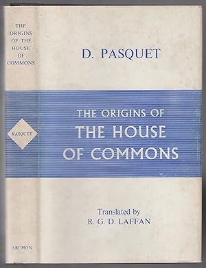 Imagen del vendedor de An Essay on the Origins of the House of Commons a la venta por Between the Covers-Rare Books, Inc. ABAA