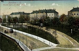 Ansichtskarte / Postkarte Zwickau in Sachsen, Kaserne des 9. Infanterie Regiment Nr 133