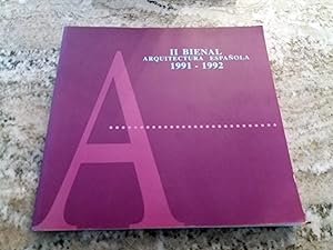 II BIENAL ARQUITECTURA ESPAÑOLA. 1991 - 1992