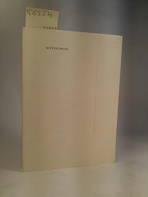Bild des Verkufers fr Peter Kneubhler - Kupferdruck, Zrich zum Verkauf von ANTIQUARIAT Franke BRUDDENBOOKS