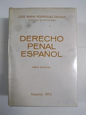 Imagen del vendedor de Derecho Penal Espaol. Parte especial a la venta por Libros Ambig