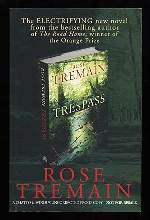 Seller image for Trespass; PROOF for sale by Blaeberry Books