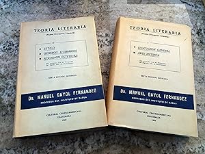 TEORIA LITERARIA. Nueva preceptiva literaria. I y II. Completo