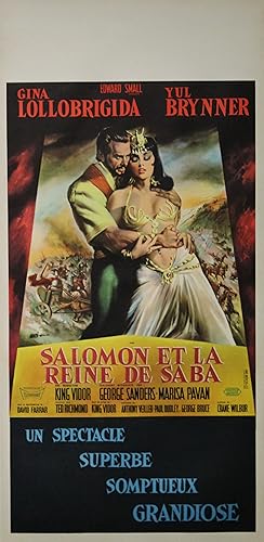 "SALOMON ET LA REINE DE SABA" (SALOMON AND SHEBA) Réalisé par King VIDOR en 1959 avec Yul BRYNNER...