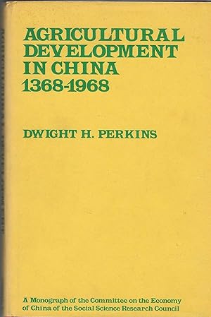 Bild des Verkufers fr Agricultural Development in China 1368-1968 zum Verkauf von BASEMENT BOOKS