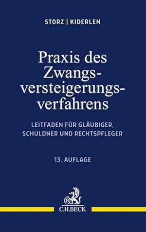 Imagen del vendedor de Praxis des Zwangsversteigerungsverfahrens a la venta por Rheinberg-Buch Andreas Meier eK