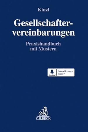 Imagen del vendedor de Gesellschaftervereinbarungen : Praxishandbuch mit Mustern a la venta por AHA-BUCH GmbH