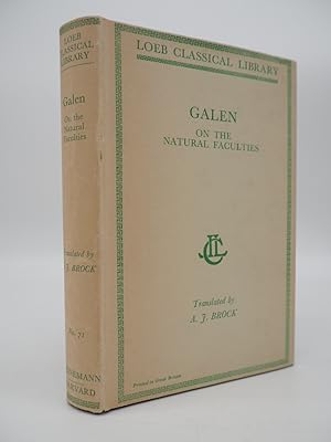 Seller image for Galen on the Natural Faculties. for sale by ROBIN SUMMERS BOOKS LTD
