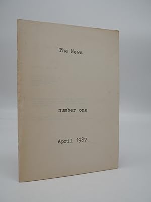 Seller image for The News. Number One. April 1987. for sale by ROBIN SUMMERS BOOKS LTD