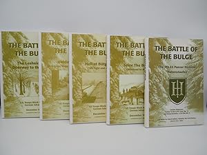 Imagen del vendedor de The Battle of the Bulge. 5 volumes: The Losheim Gap; Doorway to the Meuse; Holding the Line; Hell at Butgenbach; Seize the Bridges; The 9th SS Panzer Division Hohenstaufen. a la venta por ROBIN SUMMERS BOOKS LTD