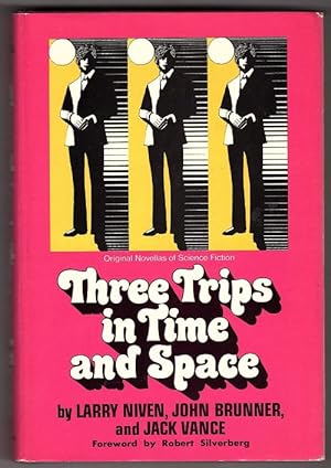 Seller image for Three Trips in Time and Space by Larry Niven, John Brunner & Jack Vance (1st Ed) for sale by Heartwood Books and Art
