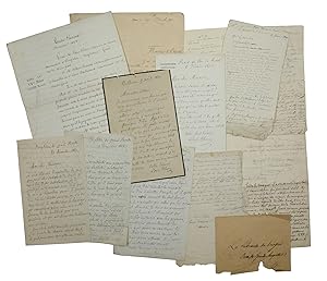 Seller image for 1 autograph letter and 4 autograph letters signed. for sale by Antiquariat INLIBRIS Gilhofer Nfg. GmbH