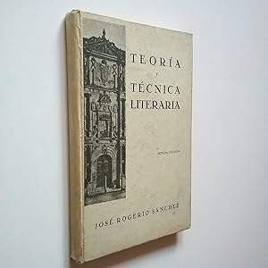 Imagen del vendedor de Teora y tcnica literaria (Preceptiva y composicin) a la venta por MAUTALOS LIBRERA