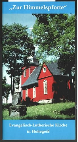 Bild des Verkufers fr Die evangelisch-lutherische Kirche "Zur Himmelspforte" in Hohegei, Harz. Fotos: Dietmar Theis, . . zum Verkauf von Ralf Bnschen