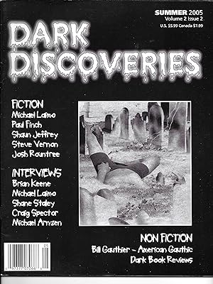 Imagen del vendedor de Dark Discoveries: Summer 2005 a la venta por Dark Hollow Books, Member NHABA, IOBA