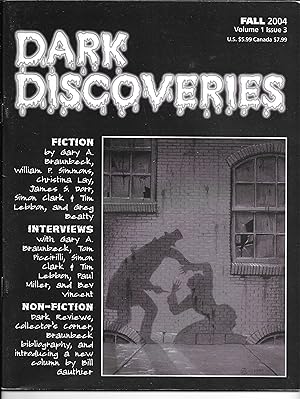 Image du vendeur pour Dark Discoveries: Fall 2004 mis en vente par Dark Hollow Books, Member NHABA, IOBA