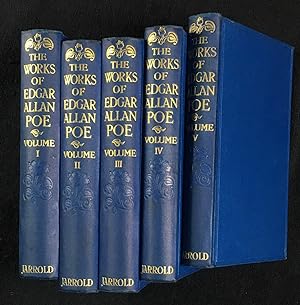 The Works of Edgar Allan Poe. Complete in 5 vols. [ie: ten 'volumes', bound in five books].