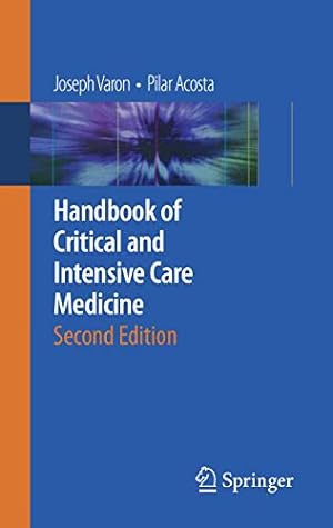 Bild des Verkufers fr Handbook of Critical and Intensive Care Medicine zum Verkauf von Libro Co. Italia Srl