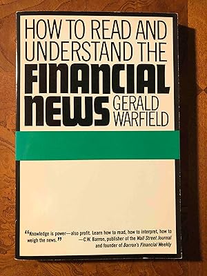Immagine del venditore per How to Read and Understand the Financial News venduto da Jake's Place Books