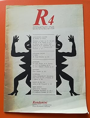 "Rondanini" periodico d'arte. R4