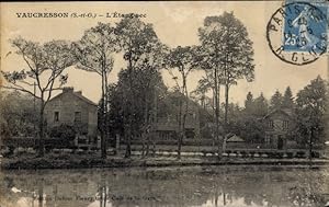 Ansichtskarte / Postkarte Vaucresson Hauts de Seine, L'Etang