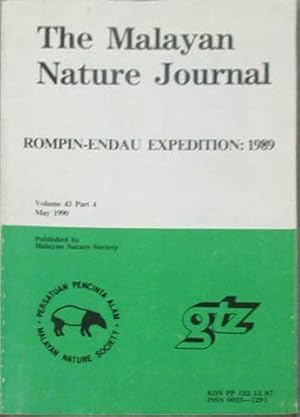 Immagine del venditore per Rompin-Endau Expedtion: 1989 venduto da SEATE BOOKS