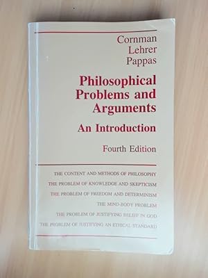 Bild des Verkufers fr Philosophical Problems and Arguments: An Introduction zum Verkauf von avelibro OHG