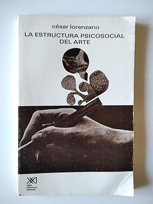 Imagen del vendedor de La estructura psicosocial del arte. a la venta por El libro que vuela