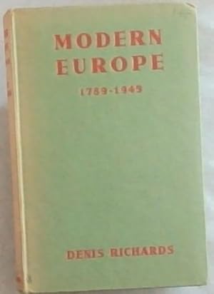 Bild des Verkufers fr An Illustrated History of Modern Europe 1789 - 1945 zum Verkauf von Chapter 1