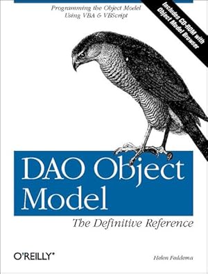 Bild des Verkufers fr DAO Object Model. The Definitive Reference. Programming the object model using VBS & VBScript ; includes CD-ROM with object model browser. zum Verkauf von Antiquariat Thomas Haker GmbH & Co. KG