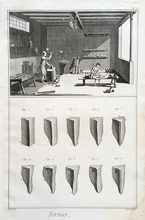 Moldes para Fabricación de Zapatos - Formier - Pl. I