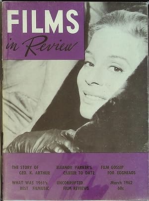 Films in Review March 1962 Ingrid Thulin in "The 4 Horsemen of the Apocalypse"