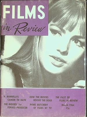 Films in Review March 1964 Catherine Spaak in "The Empty Canvas"