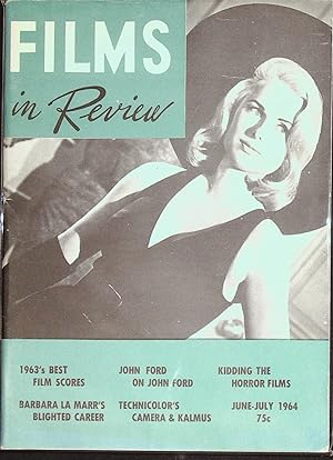 Imagen del vendedor de Films in Review June-July 1964 Martha Hyer in "The Carpetbaggers" a la venta por AcornBooksNH