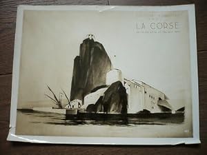 RARE PHOTO 1937 DE LA CORSE A L'EXPOSITION INTERNATIONALE DE 1937