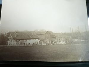 PHOTO ANCIENNE VERS 1900 SUISSE FERME