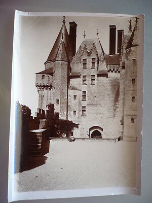 PHOTO 1899 CHATEAU DE LANGEAIS INDRE ET LOIRE