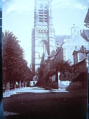 PHOTO ANCIENNE VERS 1900 SOISSONS CATHEDRALE ST GERVAIS