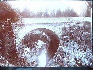 PHOTO ANCIENNE VERS 1900 PONT D'ESPAGNE CAUTERETS