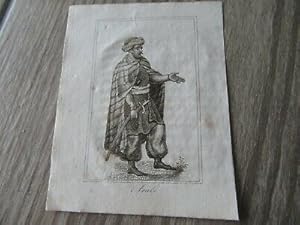 GRAVURE ORIGINALE ARABIE ARABE 1810