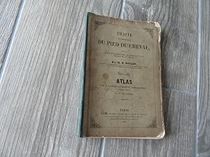 ATLAS TRAITE DU PIED DU CHEVAL 1851 COMPLET DES 34 PLANCHES