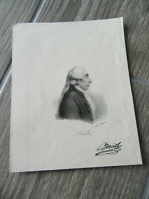 GRAVURE ORIGINALE 1880 CARDINAL DE BERNIS