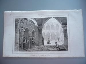 TURQUIE 1840 BAZAR DE SAINT JEAN D'ACRE