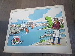 ESTAMPE GRAVURE ANCIENNE NANTES