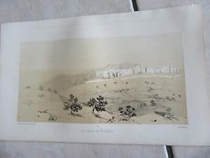 GRAVURE 1860 LE COUVENT DE BETHLEEM