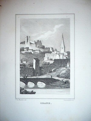 GRAVURE 19ème SIÈCLE GRANE