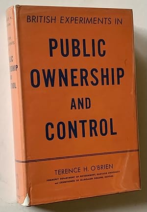 Bild des Verkufers fr British Experiments in Public Ownership and Control zum Verkauf von APPLEDORE BOOKS, ABAA